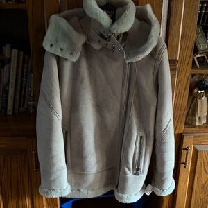 Women's Shearling Leather Jacket